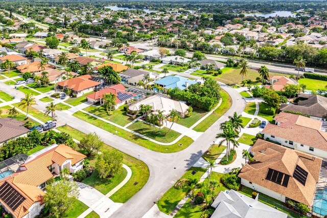 2020 Newhaven Ave, Wellington, FL 33414 - aerial perspective of suburban area with a nearby body of water