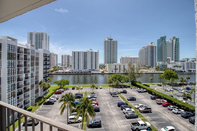 800 Parkview Dr Unit 826, Hallandale Beach, FL 33009 - property view of water featuring a city view