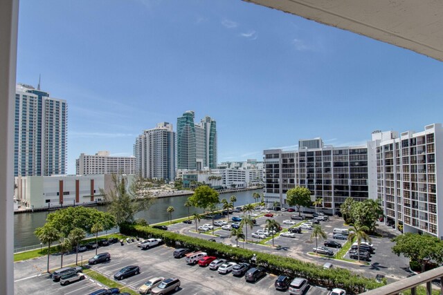 800 Parkview Dr Unit 826, Hallandale Beach, FL 33009 - exterior space with a view of city and a water view