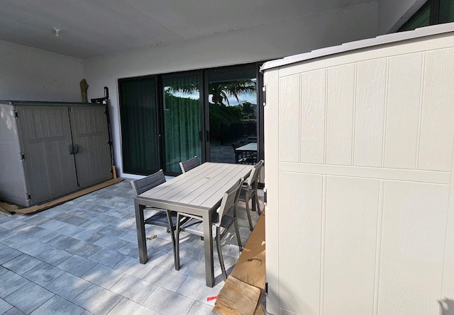 view of patio / terrace with outdoor dining area