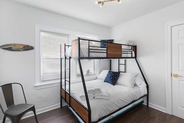 1021 N Palmway, Lake Worth Beach, FL 33460 - bedroom with baseboards and wood finished floors