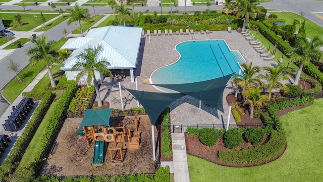 bird's eye view