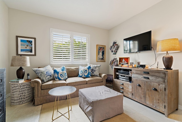 view of living room