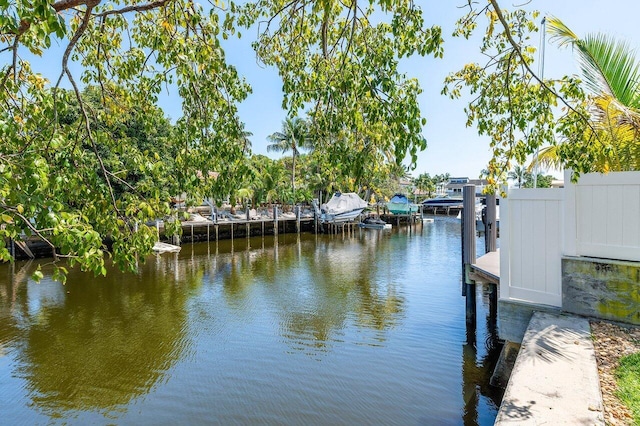 1440 SW 5th Ave, Boca Raton, FL 33432 - view of dock featuring a water view