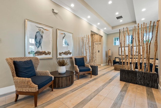 lobby featuring visible vents