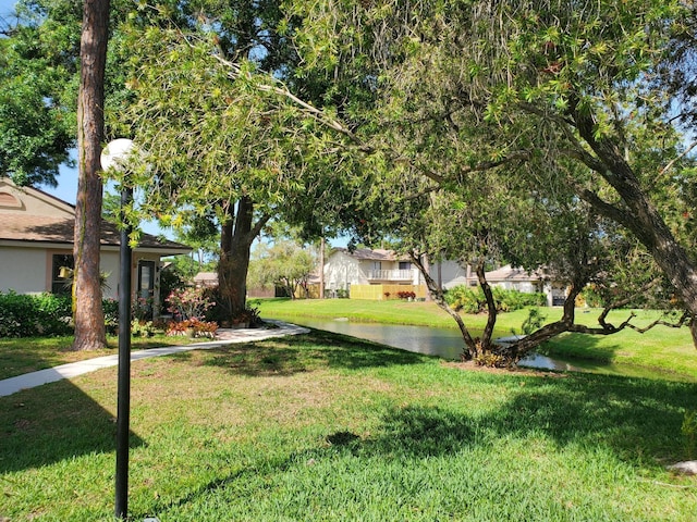 2831 Stoneway Ln Unit C, Fort Pierce, FL 34982 - view of yard featuring a water view