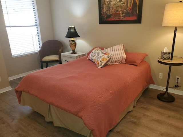2831 Stoneway Ln Unit C, Fort Pierce, FL 34982 - bedroom featuring wood finished floors and baseboards