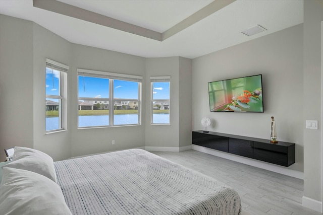 15649 Orchard Dr, Westlake, FL 33470 - bedroom with baseboards, multiple windows, and wood finished floors