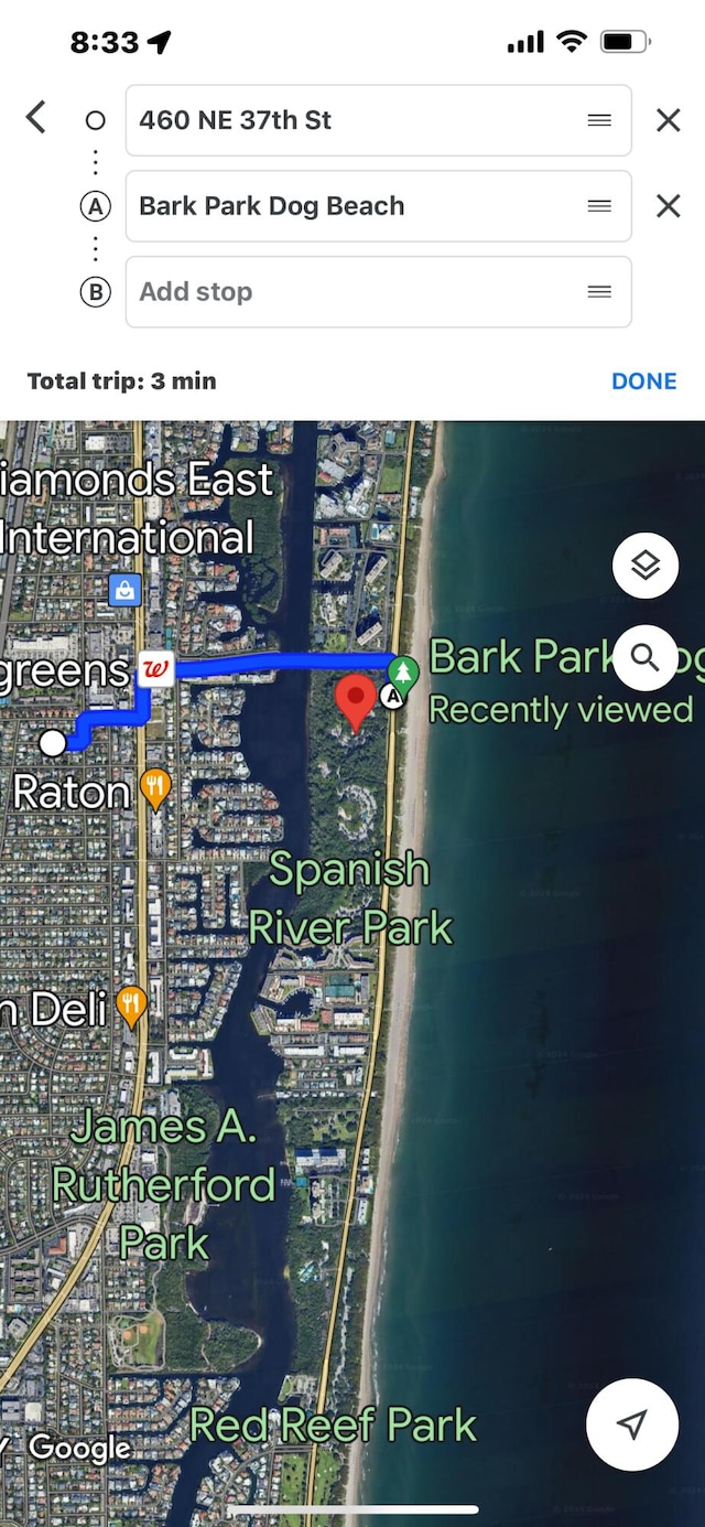 map location