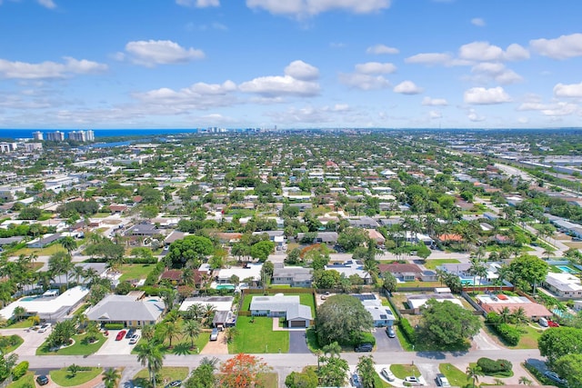 drone / aerial view