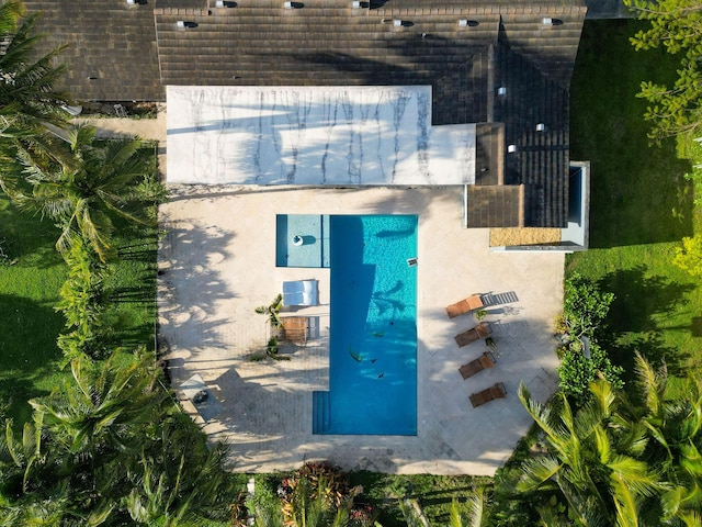 drone / aerial view