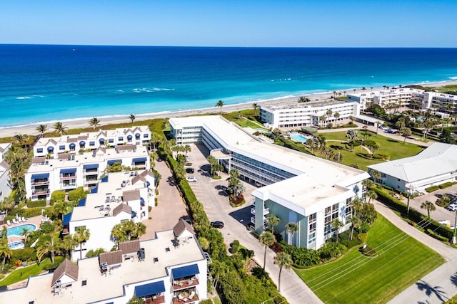 120 Celestial Way Unit 113, Juno Beach, FL 33408 - drone / aerial view of expansive coastline and apartment complex / building