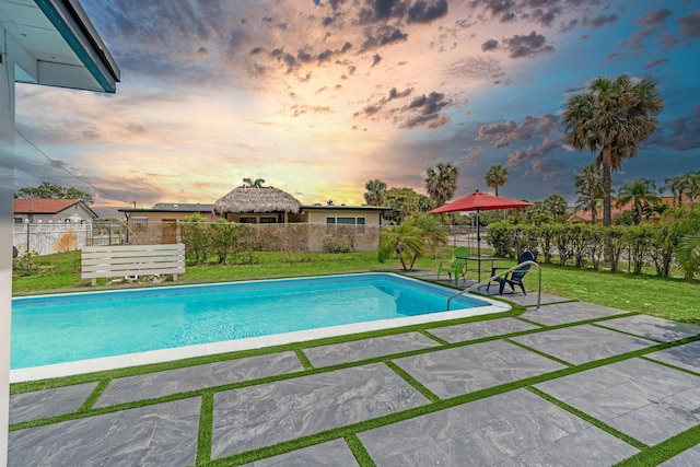 3700 N Australian Ave, West Palm Beach, FL 33407 - view of pool with a patio