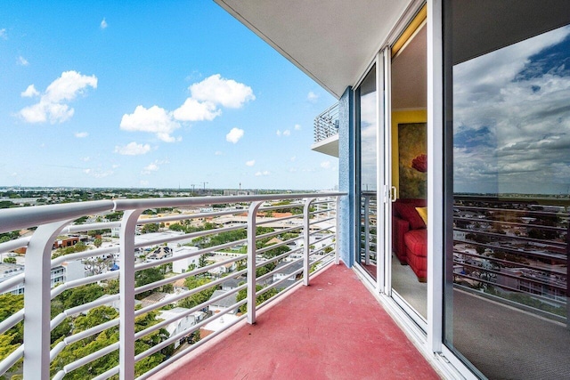 1551 N Flagler Dr Unit 1509, West Palm Beach, FL 33401 - view of balcony