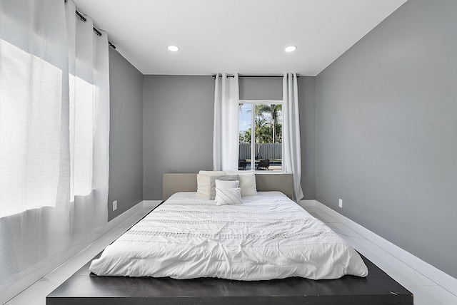 1900 NE 16th Ter, Fort Lauderdale, FL 33305 - bedroom featuring recessed lighting and baseboards