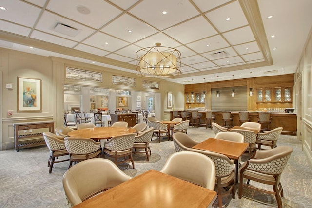 lobby featuring visible vents