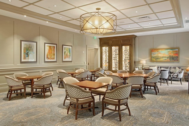lobby with visible vents