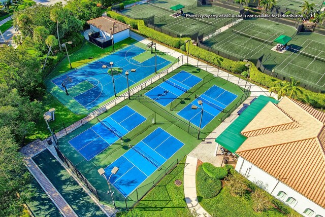 drone / aerial view