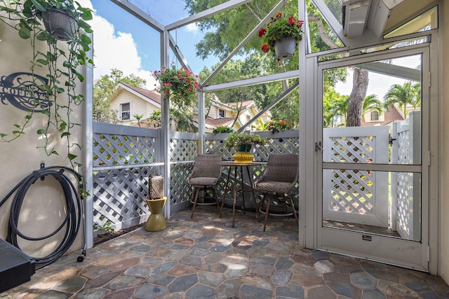 8110 Oakton Ct Unit 10B, Lake Clarke Shores, FL 33406 - sunroom / solarium with plenty of natural light