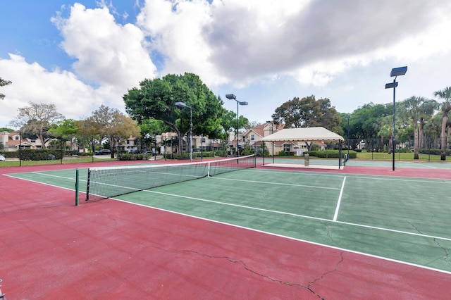 8110 Oakton Ct Unit 10B, Lake Clarke Shores, FL 33406 - view of tennis court with community basketball court