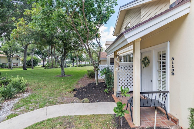 8110 Oakton Ct Unit 10B, Lake Clarke Shores, FL 33406 - view of grassy yard