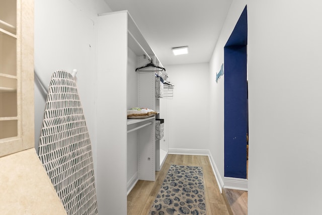 944 Hansen St, West Palm Beach, FL 33405 - spacious closet featuring light wood-style floors