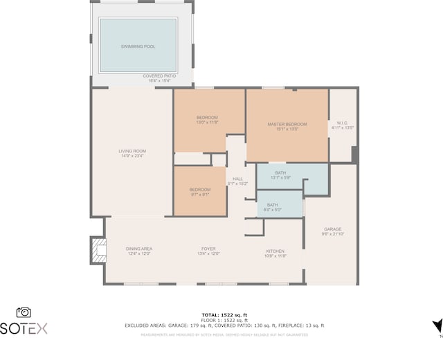 944 Hansen St, West Palm Beach, FL 33405 - property floor plan