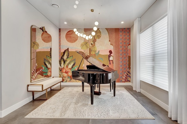 17045 Five Waters Ave, Boca Raton, FL 33496 - sitting room featuring recessed lighting and baseboards