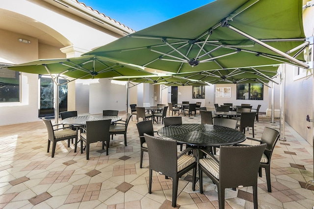 13434 Shell Beach Ct, Delray Beach, FL 33446 - view of patio / terrace with outdoor dining space