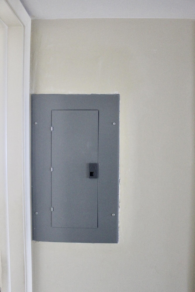 interior details with electric panel