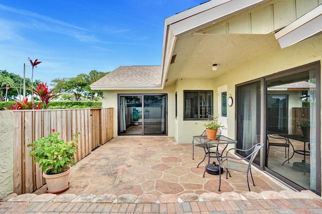 5680 Northpointe Ln, Boynton Beach, FL 33437 - view of patio with fence