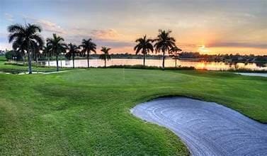 107 Sheffield E, West Palm Beach, FL 33417 - view of community featuring a water view, golf course view, and a yard