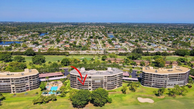 5279 Fountains Dr S Unit 304, Lake Worth, FL 33467 - aerial overview of property's location with a large body of water, a golf club, and apartment complex / building