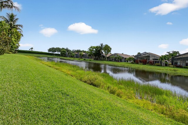 6863 Imperial Beach Cir, Delray Beach, FL 33446 - water view with nearby suburban area