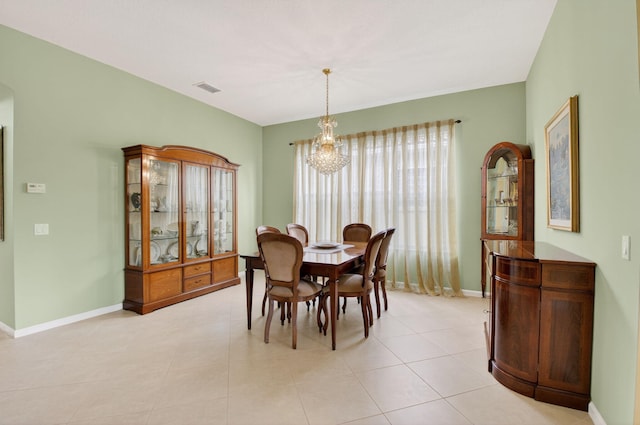 6863 Imperial Beach Cir, Delray Beach, FL 33446 - dining room with baseboards and a chandelier