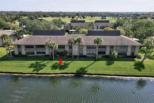 9 Plantation Dr Unit 104, Vero Beach, FL 32966 - aerial view featuring a water view