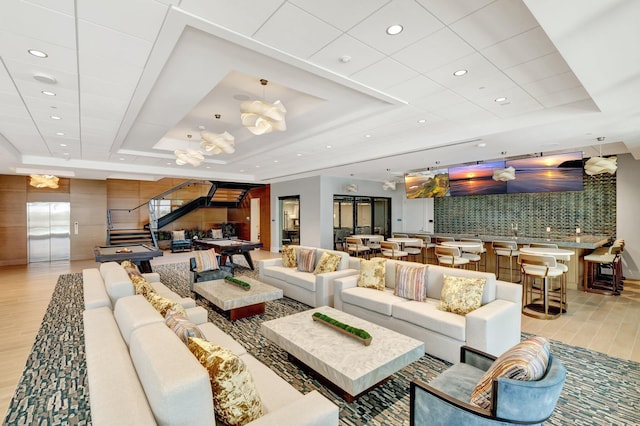 view of community lobby