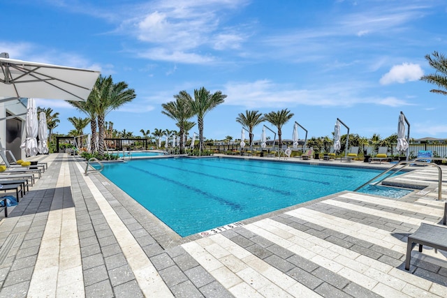 community pool featuring a patio