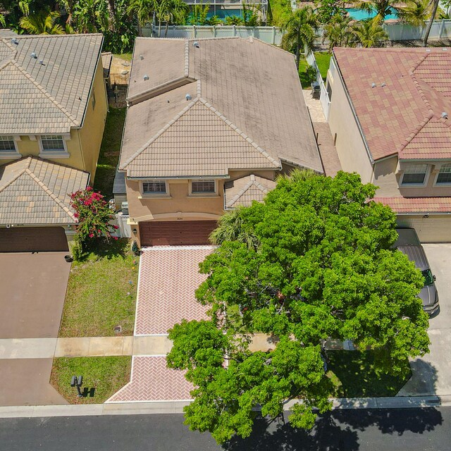 drone / aerial view