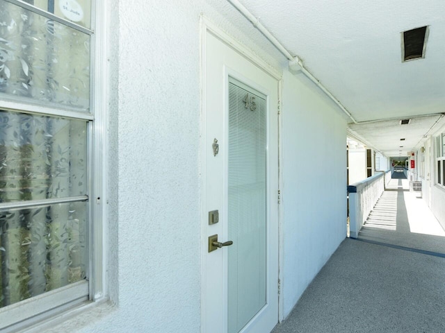 view of hallway