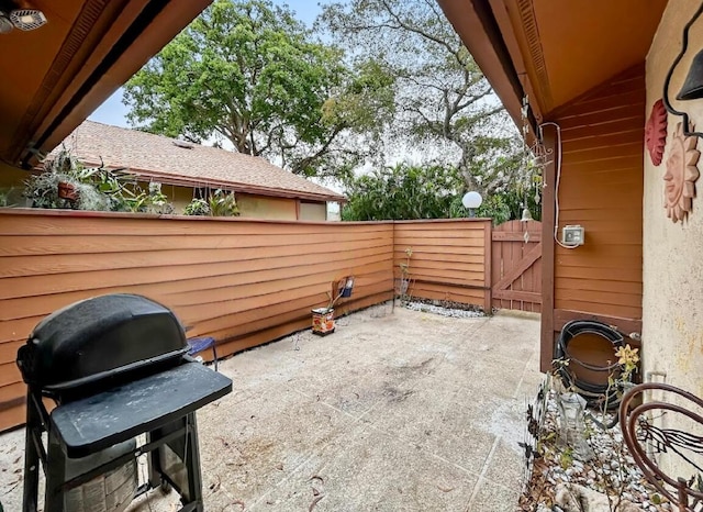3696 Timberline Dr, West Palm Beach, FL 33406 - view of patio featuring area for grilling and fence