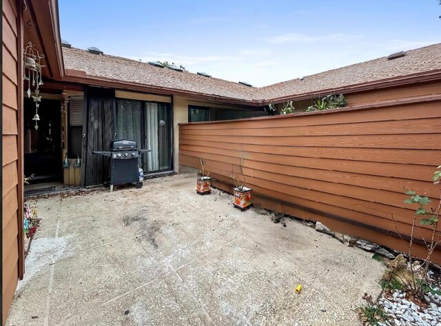 3696 Timberline Dr, West Palm Beach, FL 33406 - view of patio / terrace featuring grilling area and fence