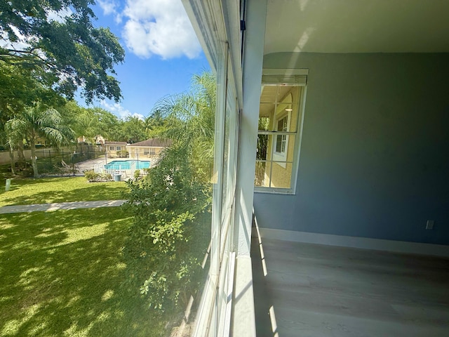 208 Palm Beach Trace Dr, Royal Palm Beach, FL 33411 - balcony with view of pool area