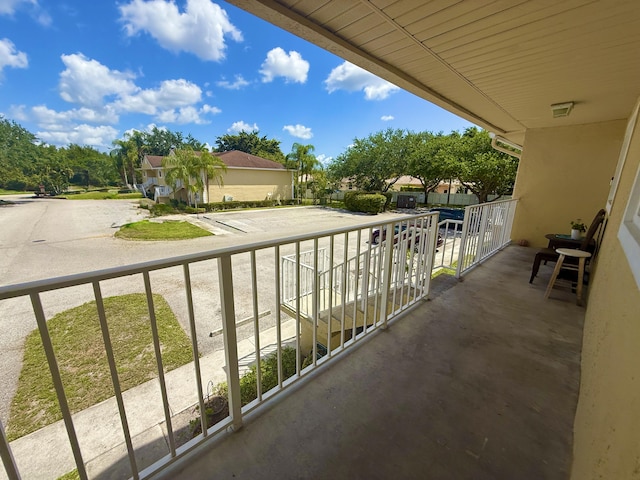 208 Palm Beach Trace Dr, Royal Palm Beach, FL 33411 - balcony with a residential view