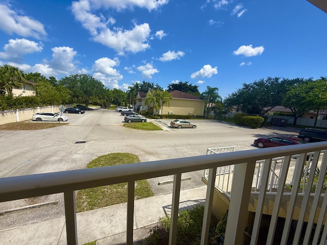208 Palm Beach Trace Dr, Royal Palm Beach, FL 33411 - balcony with a residential view