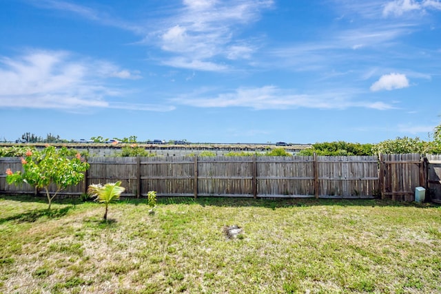 7938 Ridgewood Dr, Lake Worth, FL 33467 - view of yard with a fenced backyard