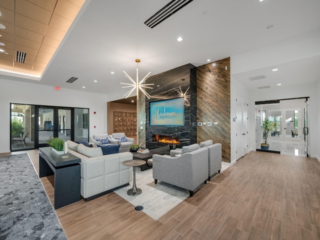 lobby with visible vents