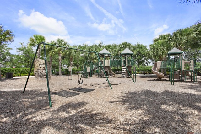 view of communal playground