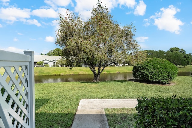 3531 SW Sunset Trace Cir, Palm City, FL 34990 - view of yard featuring a water view