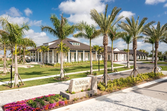 10822 Stellar Cir Unit Renown 26, Palm Beach Gardens, FL 33412 - view of property's community with a lawn